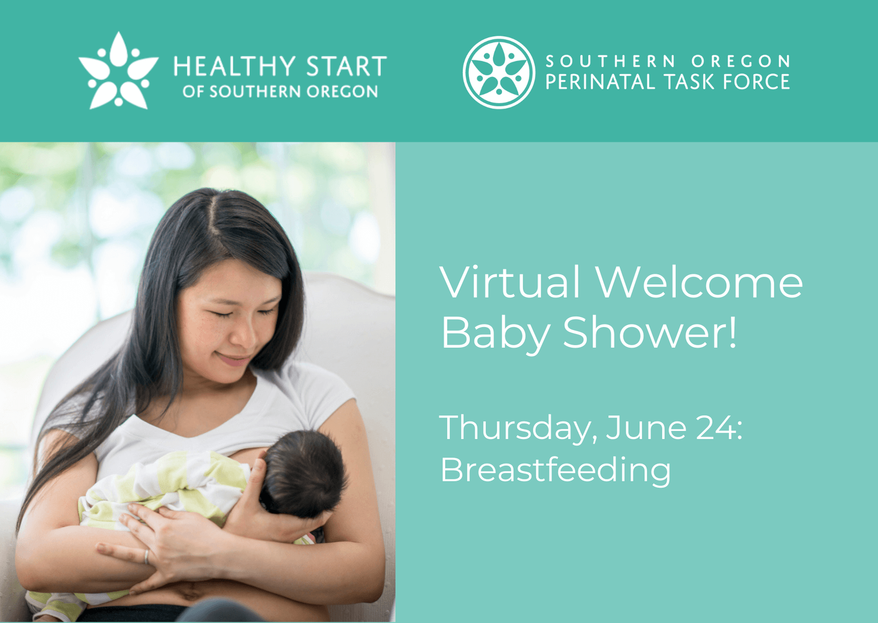 virtual baby shower breastfeeding