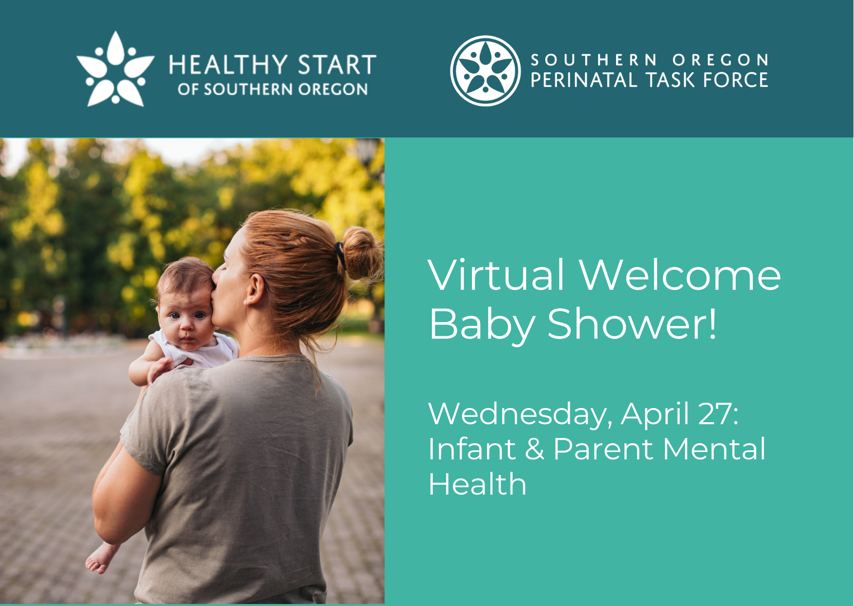 Welcome Baby Shower: Wednesday April 27, 2022 - Infant & Parent Mental Health